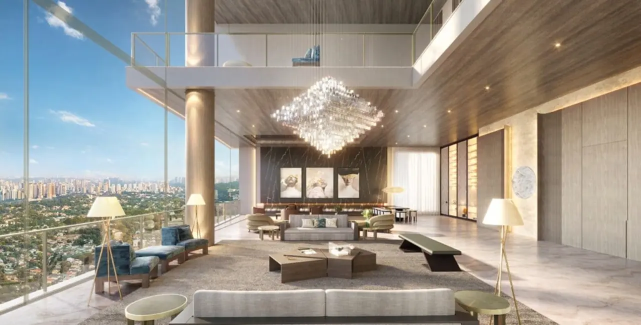 Apartamento com 4 quartos à venda, 515m2 em Jardim Guedala, São Paulo - SP - imagem 7 Foto 7 de Apartamento com 4 quartos à venda, 515m2 em Jardim Guedala, São Paulo - SP