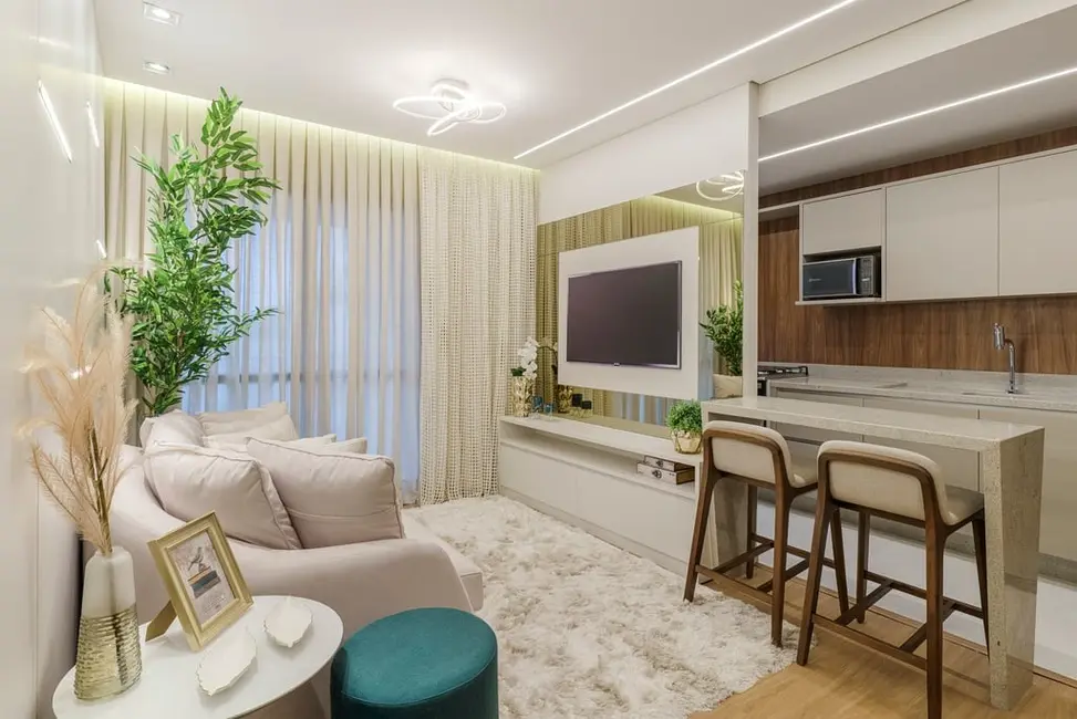 Foto 2 de Apartamento com 3 quartos à venda, 130m2 em Bacacheri, Curitiba - PR