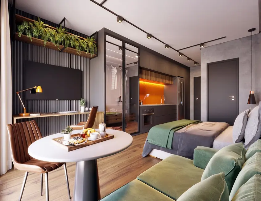 Apartamento com 1 quarto à venda, 26m2 em Ipiranga, São Paulo - SP - imagem 5 Foto 5 de Apartamento com 1 quarto à venda, 26m2 em Ipiranga, São Paulo - SP