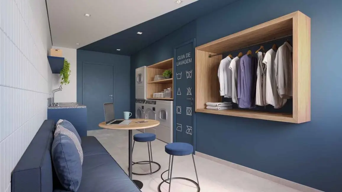 Apartamento com 1 quarto à venda, 26m2 em Santo Amaro, São Paulo - SP - imagem 6 Foto 6 de Apartamento com 1 quarto à venda, 26m2 em Santo Amaro, São Paulo - SP