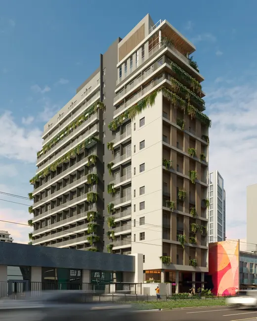 Foto 4 de Apartamento com 1 quarto à venda, 28m2 em Centro, Curitiba - PR