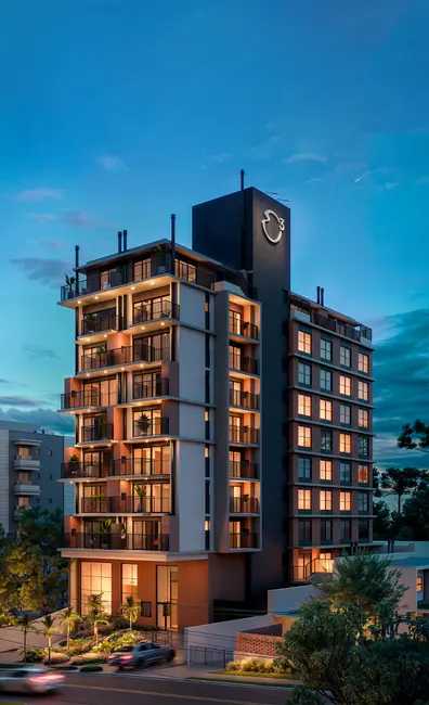 Foto 1 de Apartamento com 1 quarto à venda, 31m2 em Bigorrilho, Curitiba - PR