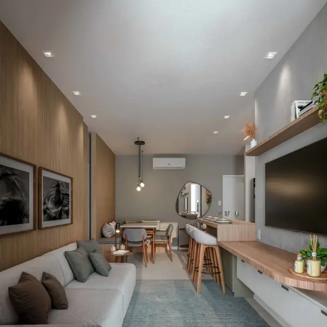 Foto 4 de Apartamento com 1 quarto à venda, 50m2 em Nações, Balneario Camboriu - SC