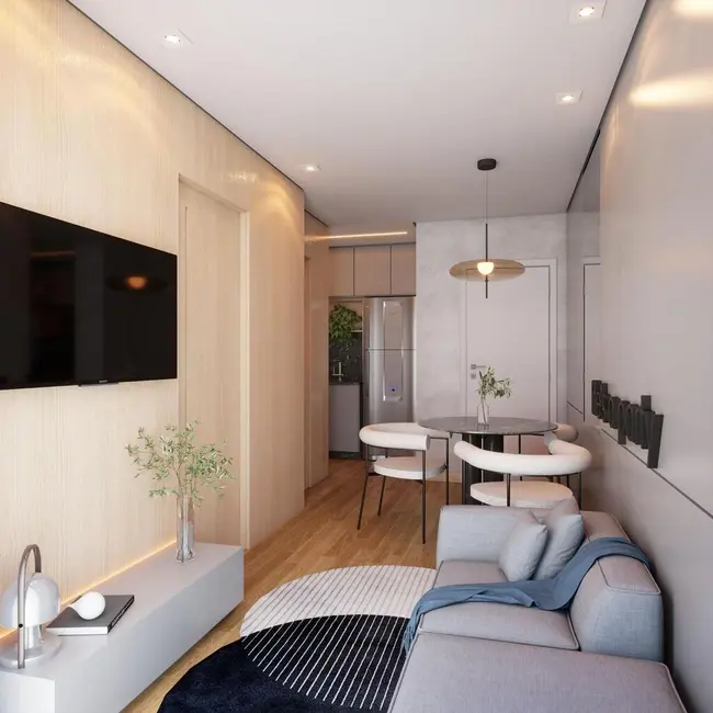 Foto 4 de Apartamento com 1 quarto à venda, 33m2 em Portão, Curitiba - PR