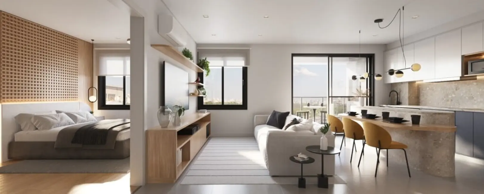 Foto 7 de Apartamento com 2 quartos à venda, 58m2 em Capão Raso, Curitiba - PR