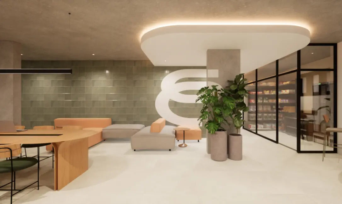 Foto 4 de Apartamento com 2 quartos à venda, 46m2 em Capão Raso, Curitiba - PR