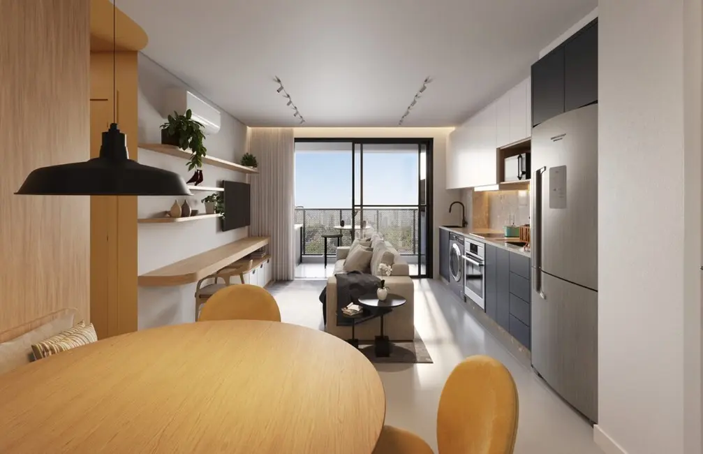 Foto 6 de Apartamento com 1 quarto à venda, 28m2 em Capão Raso, Curitiba - PR