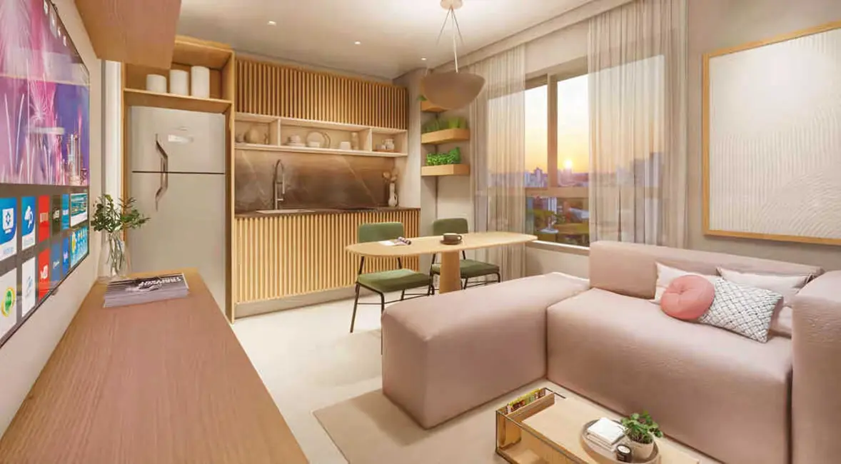 Apartamento com 1 quarto à venda, 37m2 em Ibirapuera, São Paulo - SP - imagem 4 Foto 4 de Apartamento com 1 quarto à venda, 37m2 em Ibirapuera, São Paulo - SP