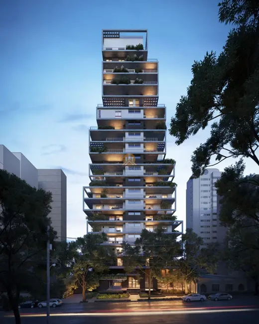 Foto 3 de Apartamento com 3 quartos à venda, 229m2 em Cabral, Curitiba - PR