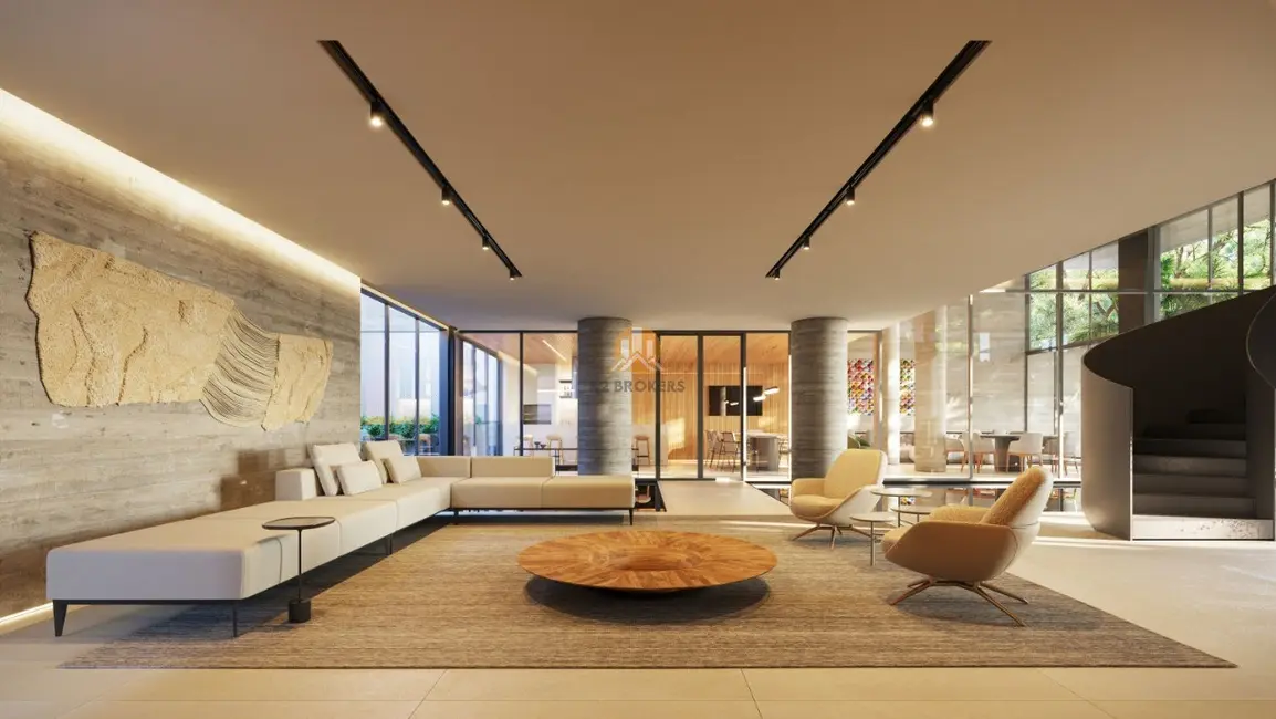 Foto 4 de Apartamento com 3 quartos à venda, 205m2 em Cabral, Curitiba - PR