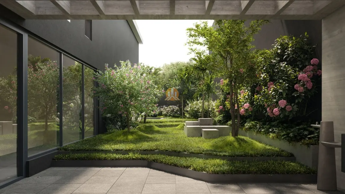 Foto 8 de Apartamento com 3 quartos à venda, 205m2 em Cabral, Curitiba - PR