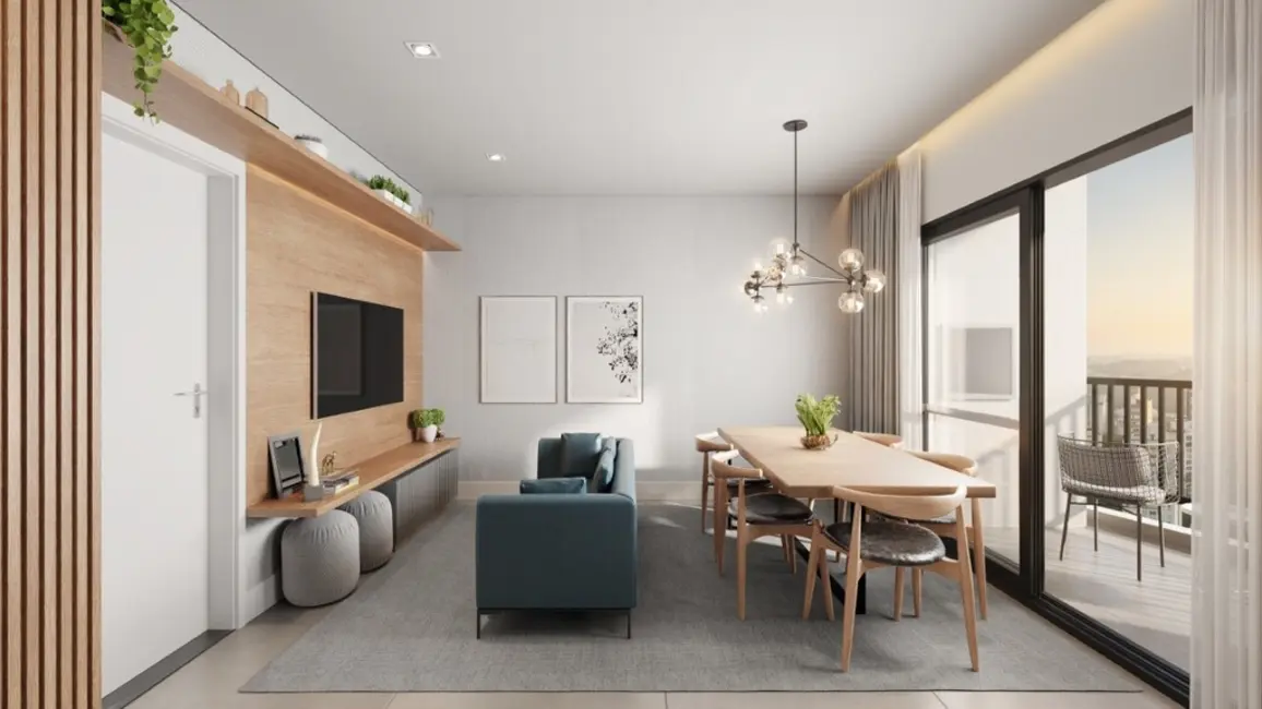 Foto 6 de Apartamento com 3 quartos à venda, 72m2 em Novo Mundo, Curitiba - PR