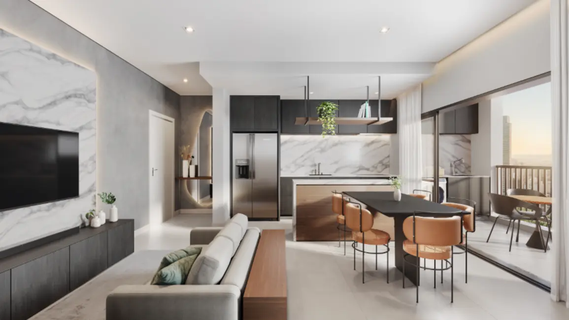 Foto 5 de Apartamento com 3 quartos à venda, 72m2 em Novo Mundo, Curitiba - PR