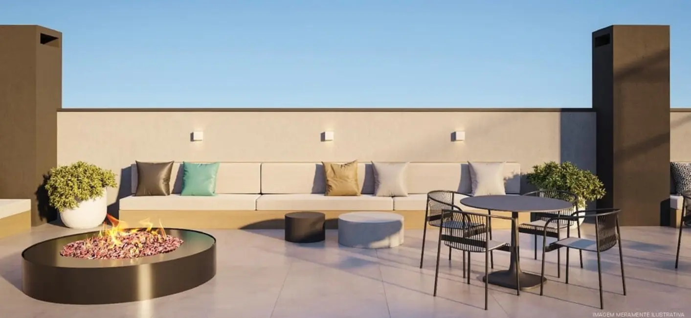 Apartamento com 1 quarto à venda, 22m2 em Hauer, Curitiba - PR - imagem 7 Foto 7 de Apartamento com 1 quarto à venda, 22m2 em Hauer, Curitiba - PR