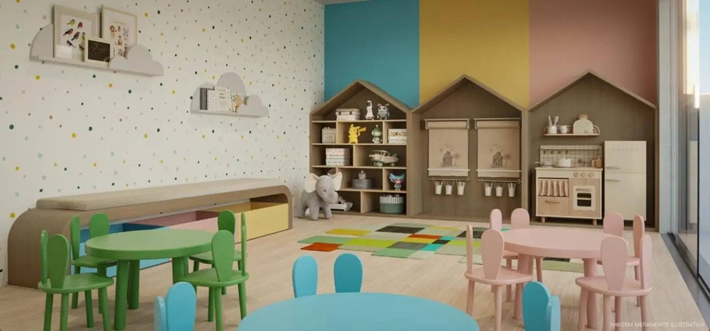 Apartamento com 3 quartos à venda, 57m2 em Hauer, Curitiba - PR - imagem 4 Foto 4 de Apartamento com 3 quartos à venda, 57m2 em Hauer, Curitiba - PR