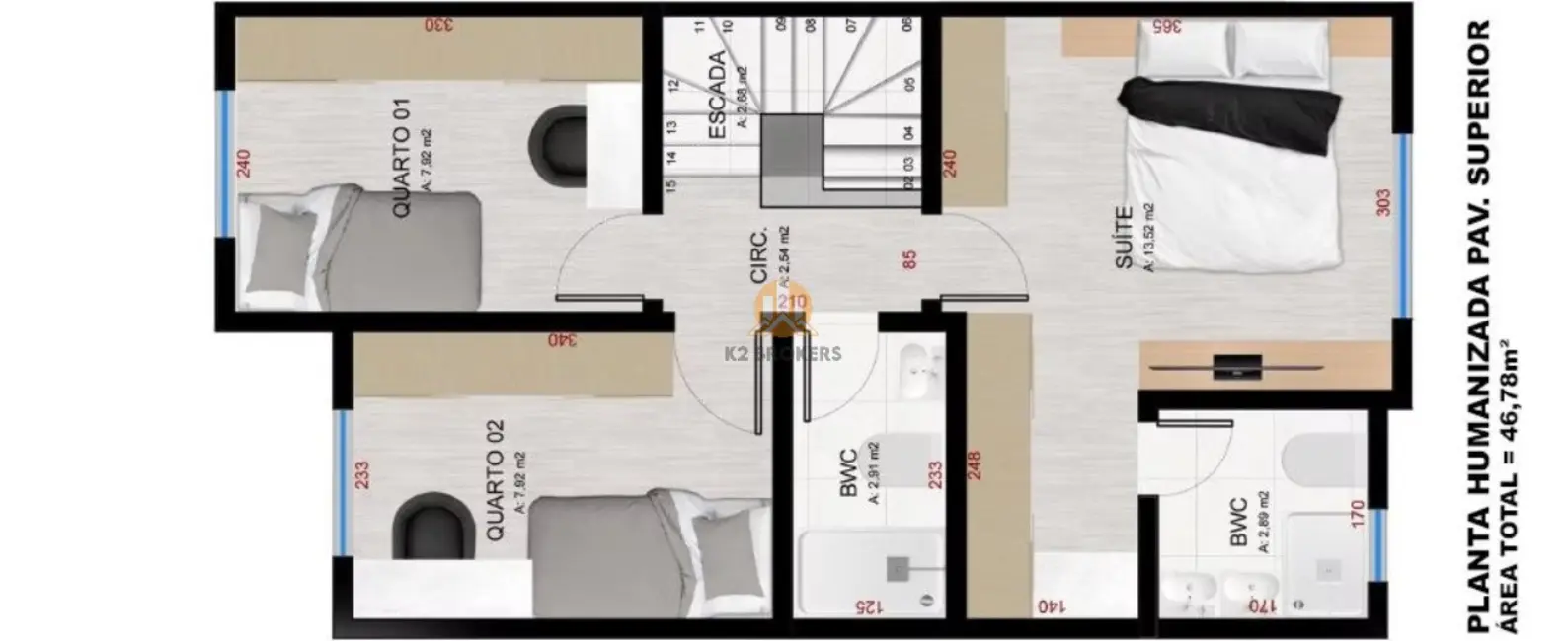 Casa de Condomínio com 3 quartos à venda, 103m2 em Alto Boqueirão, Curitiba - PR - imagem 5 Foto 5 de Casa de Condomínio com 3 quartos à venda, 103m2 em Alto Boqueirão, Curitiba - PR