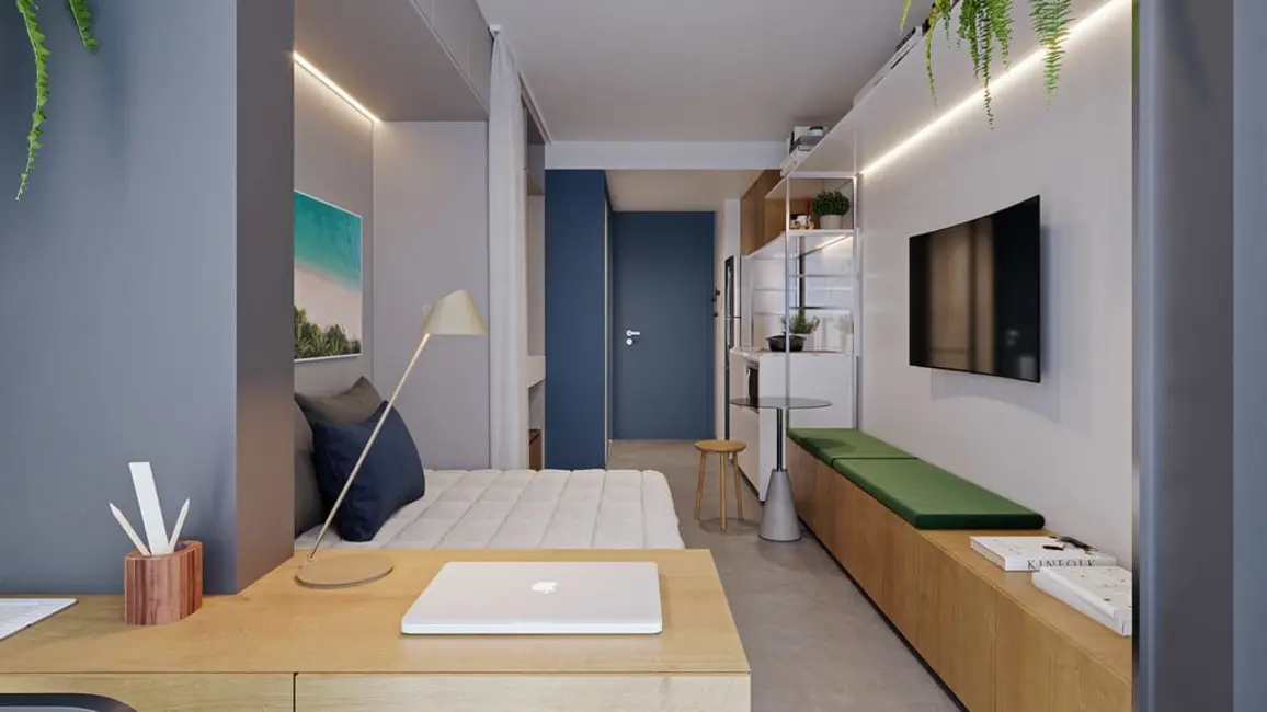 Apartamento com 1 quarto à venda, 31m2 em Liberdade, São Paulo - SP - imagem 4 Foto 4 de Apartamento com 1 quarto à venda, 31m2 em Liberdade, São Paulo - SP