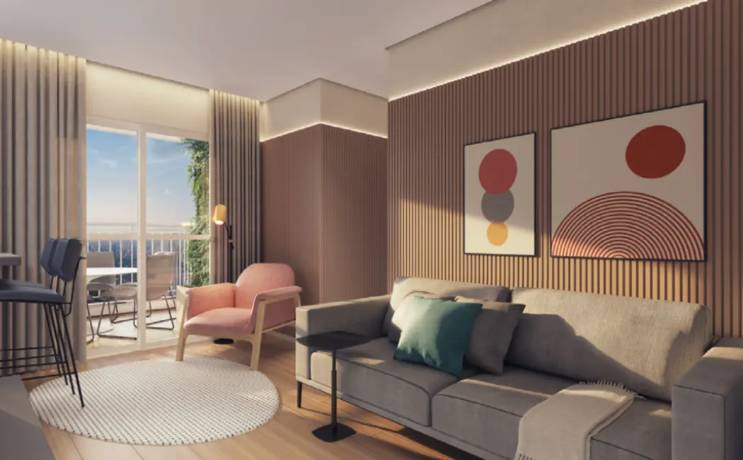 Foto 3 de Apartamento com 2 quartos à venda, 53m2 em Belenzinho, São Paulo - SP
