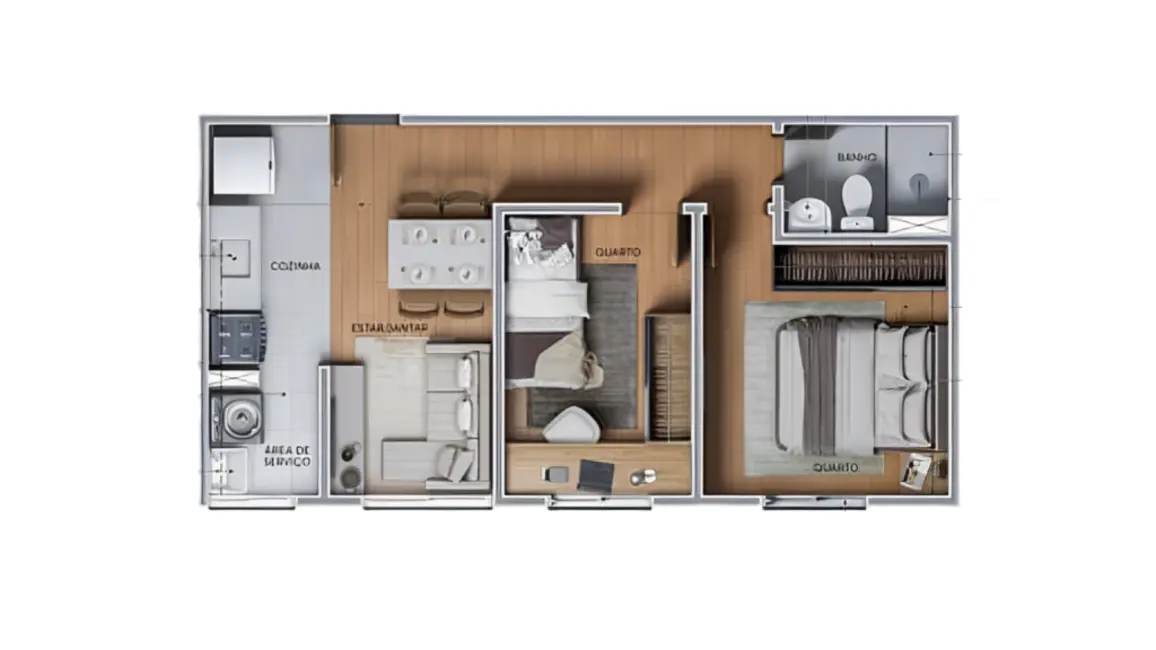 Apartamento com 2 quartos à venda, 37m2 em Vila João Ramalho, Santo Andre - SP - imagem 9 Foto 9 de Apartamento com 2 quartos à venda, 37m2 em Vila João Ramalho, Santo Andre - SP