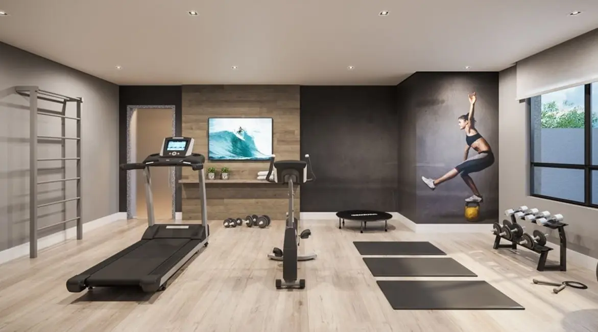 Apartamento com 3 quartos à venda, 105m2 em Juvevê, Curitiba - PR - imagem 5 Foto 5 de Apartamento com 3 quartos à venda, 105m2 em Juvevê, Curitiba - PR