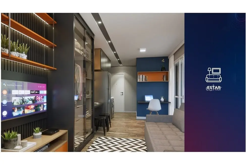 Apartamento com 1 quarto à venda, 24m2 em Brooklin Paulista, São Paulo - SP - imagem 9 Foto 9 de Apartamento com 1 quarto à venda, 24m2 em Brooklin Paulista, São Paulo - SP