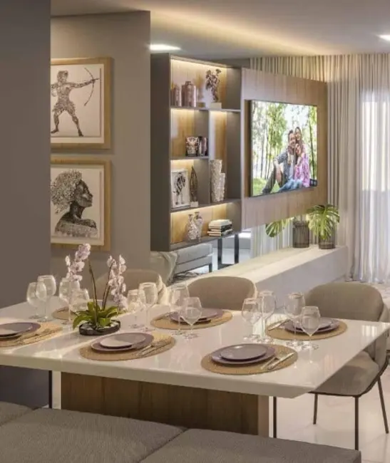 Foto 2 de Apartamento com 2 quartos à venda, 57m2 em Campestre, Santo Andre - SP