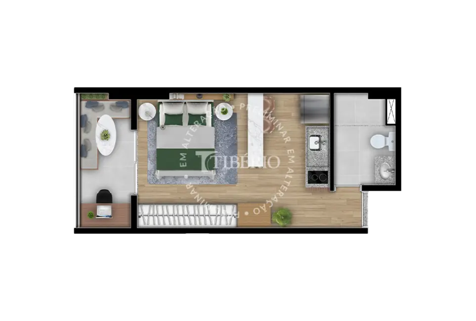 Foto 7 de Apartamento com 1 quarto à venda, 33m2 em Mooca, São Paulo - SP