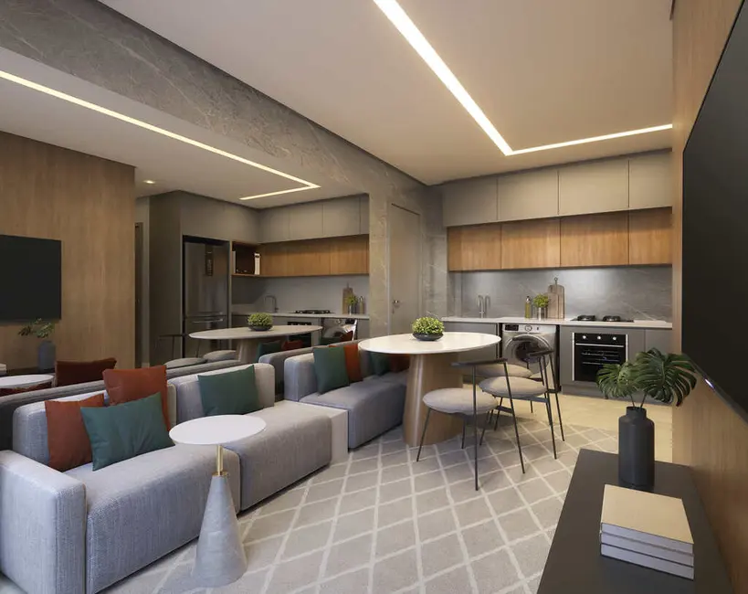 Foto 3 de Apartamento com 2 quartos à venda, 32m2 em Jardim Caravelas, São Paulo - SP