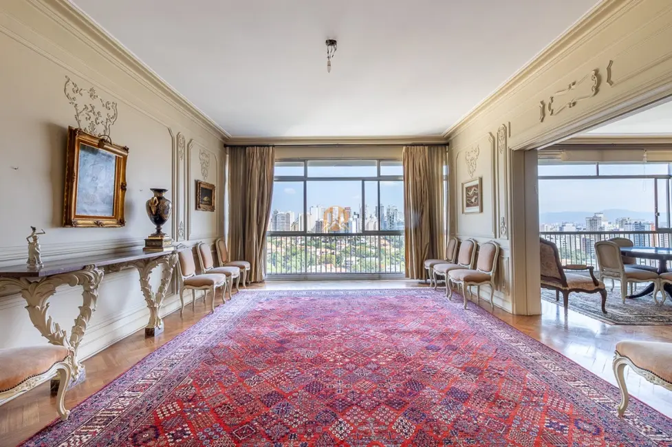 Apartamento com 4 quartos à venda, 408m2 em Higienópolis, São Paulo - SP - imagem 4 Foto 4 de Apartamento com 4 quartos à venda, 408m2 em Higienópolis, São Paulo - SP