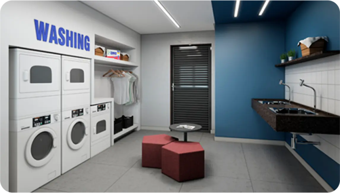 Apartamento com 2 quartos à venda, 41m2 em Santa Cecília, São Paulo - SP - imagem 5 Foto 5 de Apartamento com 2 quartos à venda, 41m2 em Santa Cecília, São Paulo - SP