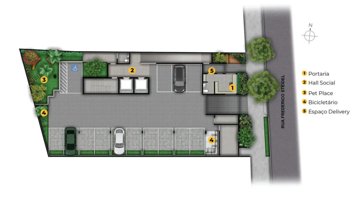 Foto 9 de Apartamento com 2 quartos à venda, 42m2 em Santa Cecília, São Paulo - SP