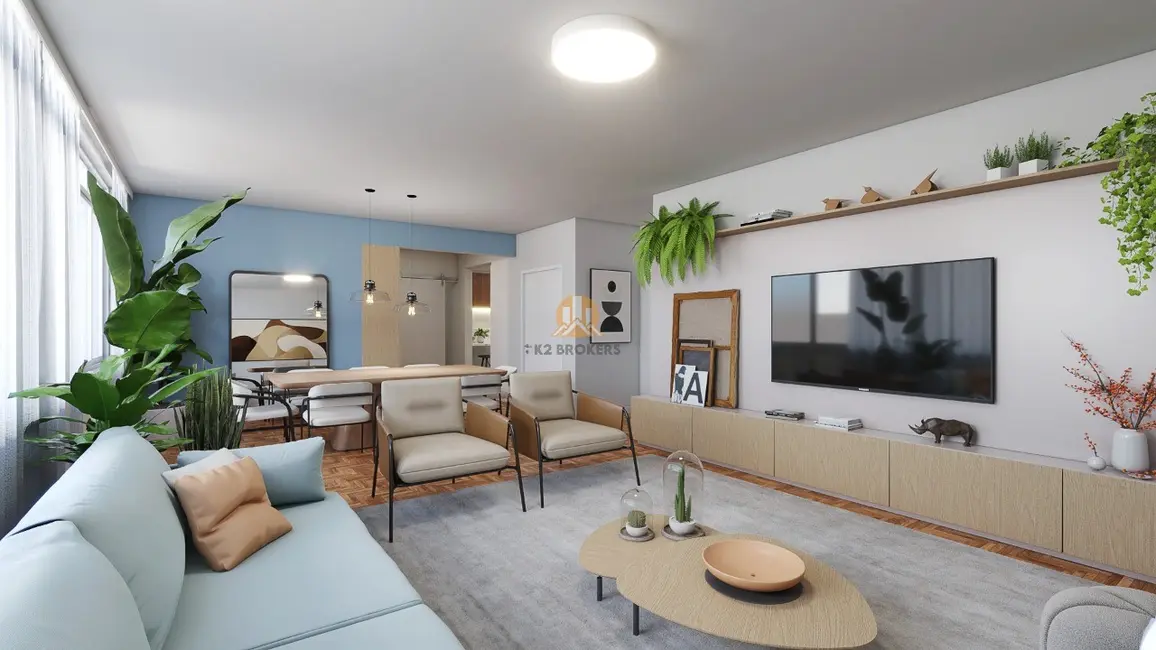Foto 2 de Apartamento com 3 quartos à venda, 155m2 em Paraíso, São Paulo - SP