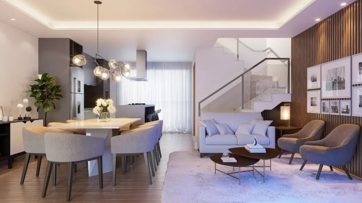 Foto 5 de Casa de Condomínio com 3 quartos à venda, 112m2 em Santa Cândida, Curitiba - PR