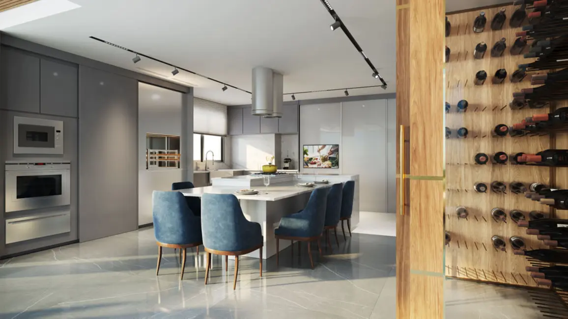 Foto 5 de Apartamento com 4 quartos à venda, 342m2 em Campo Comprido, Curitiba - PR