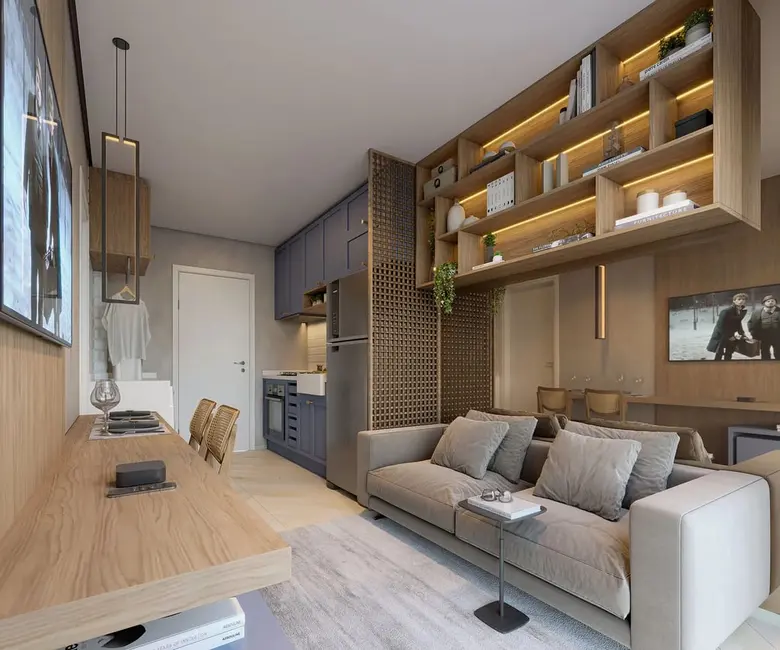 Foto 3 de Apartamento com 2 quartos à venda, 34m2 em Campo Grande, São Paulo - SP