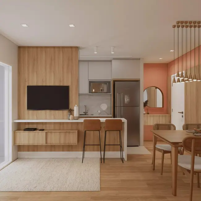 Foto 6 de Apartamento com 2 quartos à venda, 60m2 em Novo Mundo, Curitiba - PR