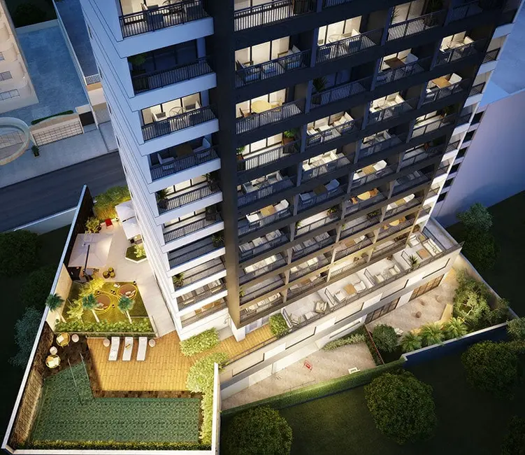 Foto 2 de Apartamento com 1 quarto à venda, 34m2 em Centro, São Paulo - SP