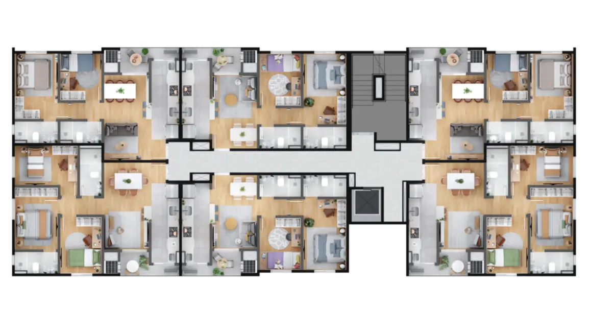 Foto 21 de Apartamento com 3 quartos à venda, 64m2 em Hauer, Curitiba - PR