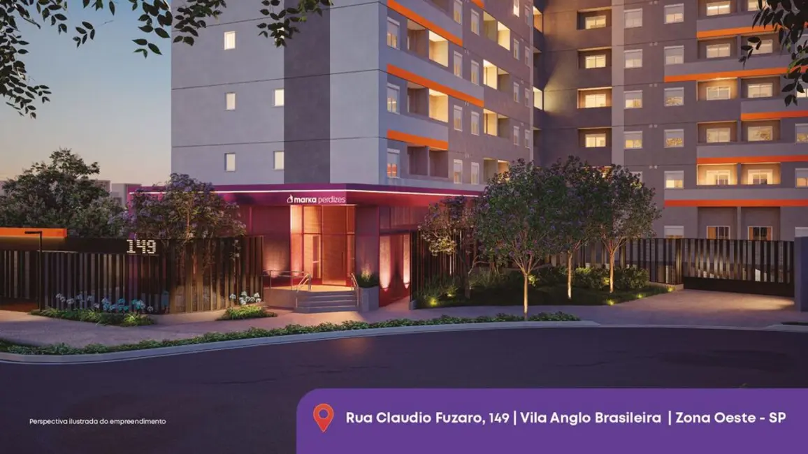 Apartamento com 2 quartos à venda, 36m2 em Perdizes, São Paulo - SP - imagem 2 Foto 2 de Apartamento com 2 quartos à venda, 36m2 em Perdizes, São Paulo - SP