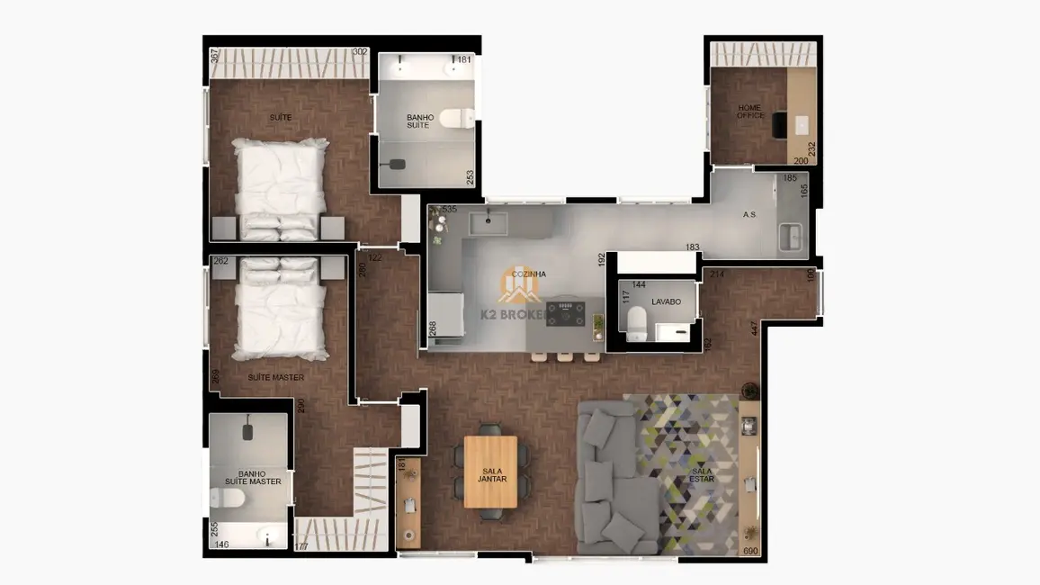 Apartamento com 2 quartos à venda, 100m2 em Higienópolis, São Paulo - SP - imagem 2 Foto 2 de Apartamento com 2 quartos à venda, 100m2 em Higienópolis, São Paulo - SP