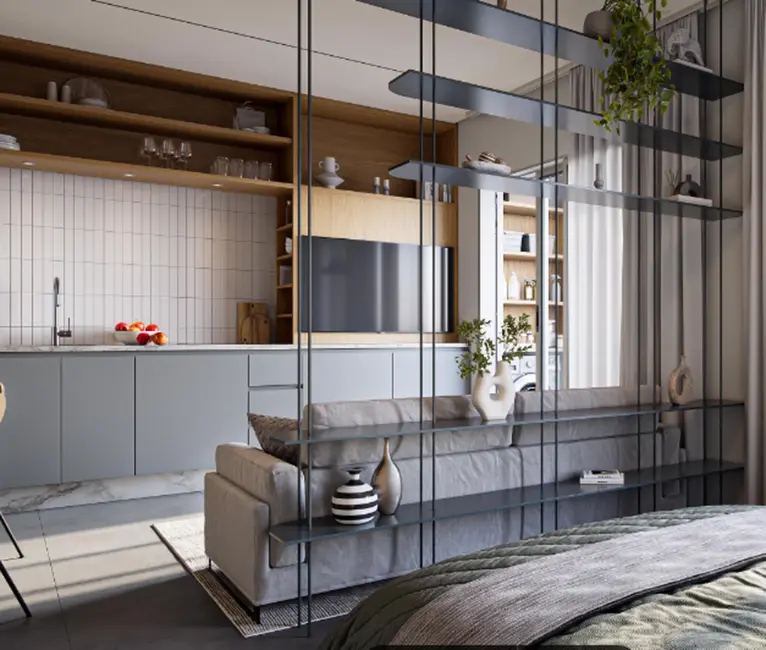 Foto 5 de Apartamento com 1 quarto à venda, 31m2 em São Francisco, Curitiba - PR