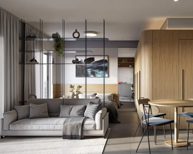 Foto 6 de Apartamento com 1 quarto à venda, 45m2 em São Francisco, Curitiba - PR