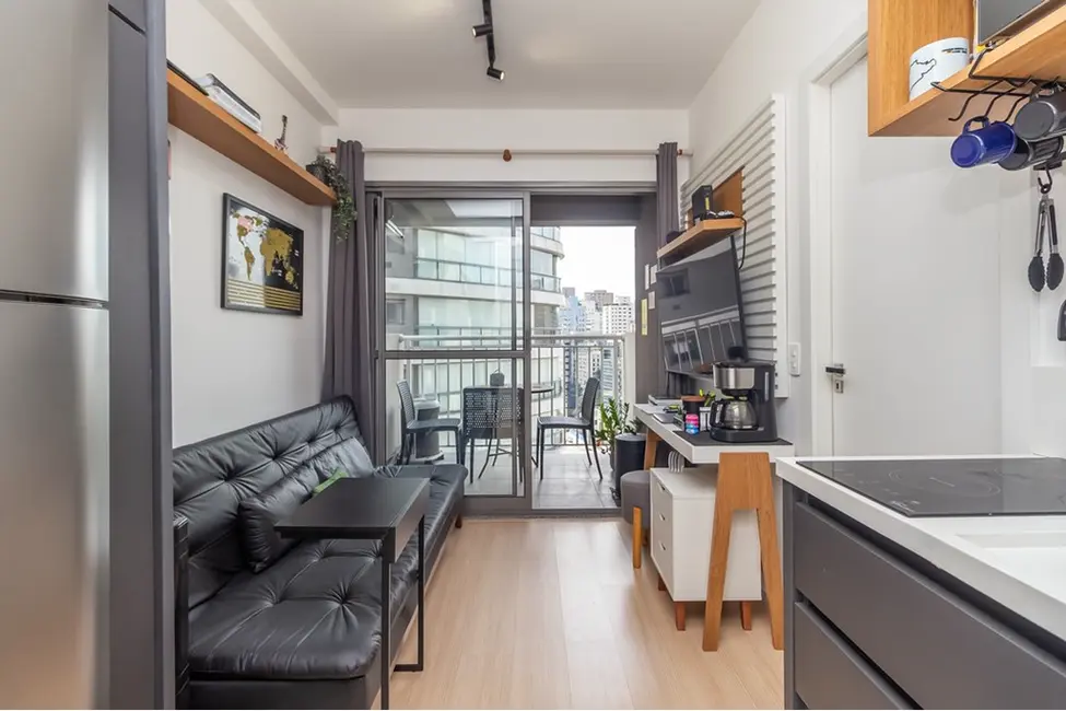 Apartamento com 1 quarto à venda, 27m2 em Vila Nova Conceição, São Paulo - SP - imagem 1 Foto 1 de Apartamento com 1 quarto à venda, 27m2 em Vila Nova Conceição, São Paulo - SP