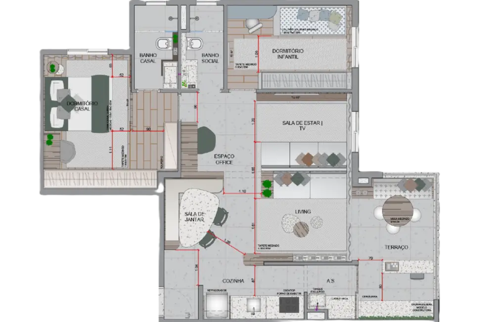 Foto 3 de Apartamento com 3 quartos à venda, 82m2 em Santa Paula, Sao Caetano Do Sul - SP