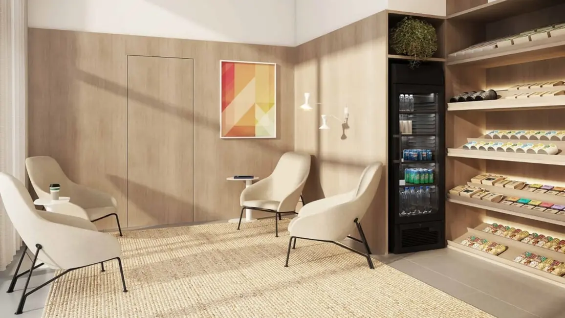 Apartamento com 1 quarto à venda, 31m2 em Moema, São Paulo - SP - imagem 6 Foto 6 de Apartamento com 1 quarto à venda, 31m2 em Moema, São Paulo - SP