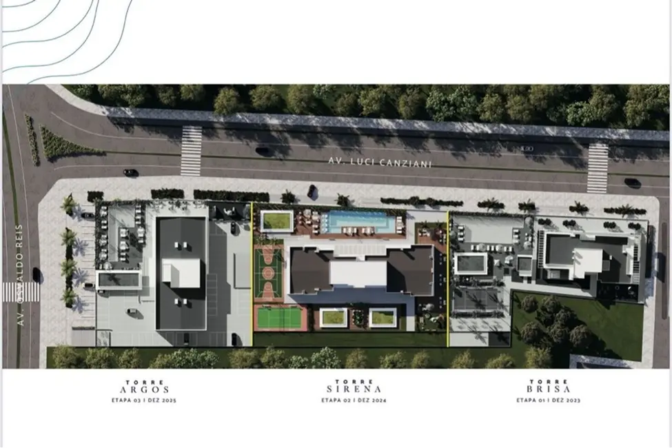 Apartamento com 3 quartos à venda, 88m2 em Itajai - SC - imagem 3 Foto 3 de Apartamento com 3 quartos à venda, 88m2 em Itajai - SC