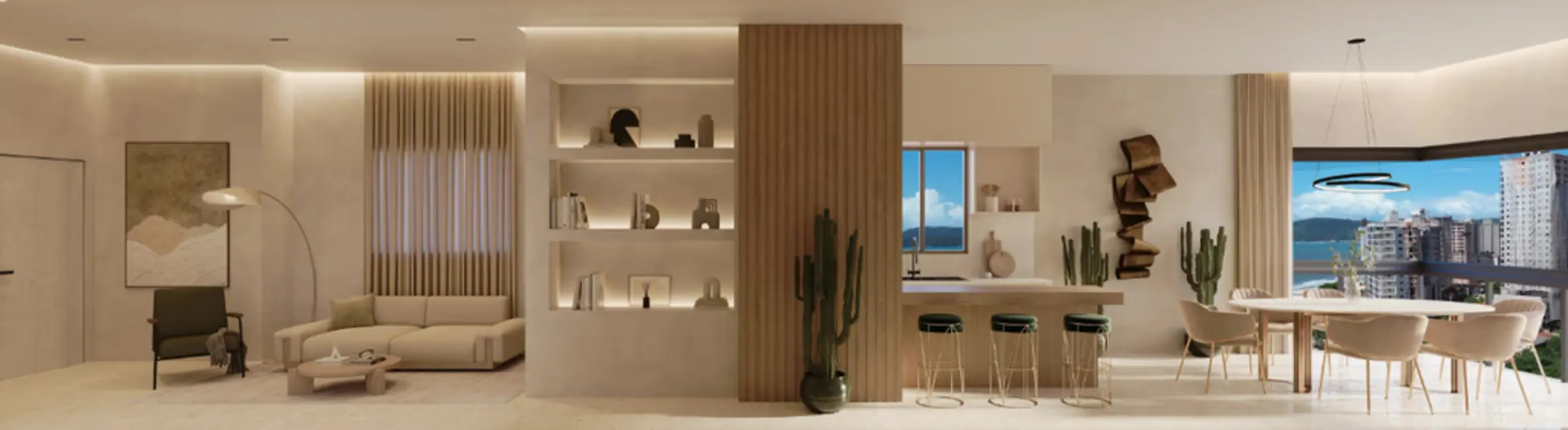 Foto 5 de Apartamento com 3 quartos à venda, 240m2 em Meia Praia, Itapema - SC