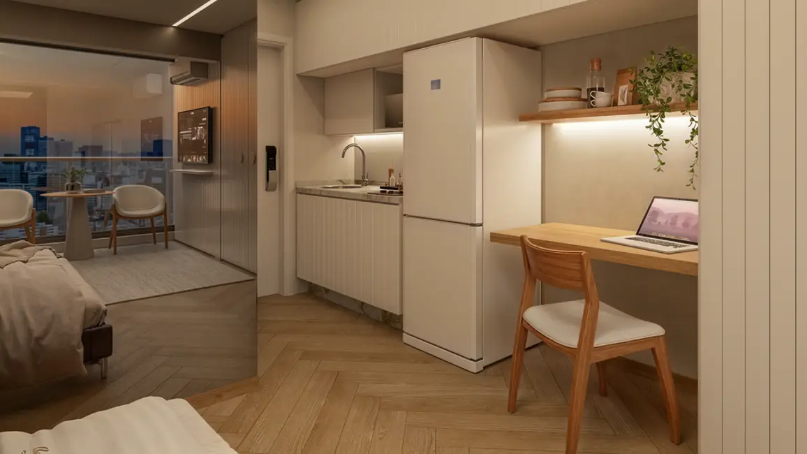 Foto 6 de Apartamento com 1 quarto à venda, 52m2 em Aclimação, São Paulo - SP