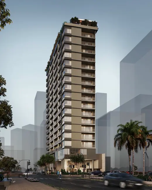 Foto 1 de Apartamento com 1 quarto à venda, 32m2 em Batel, Curitiba - PR