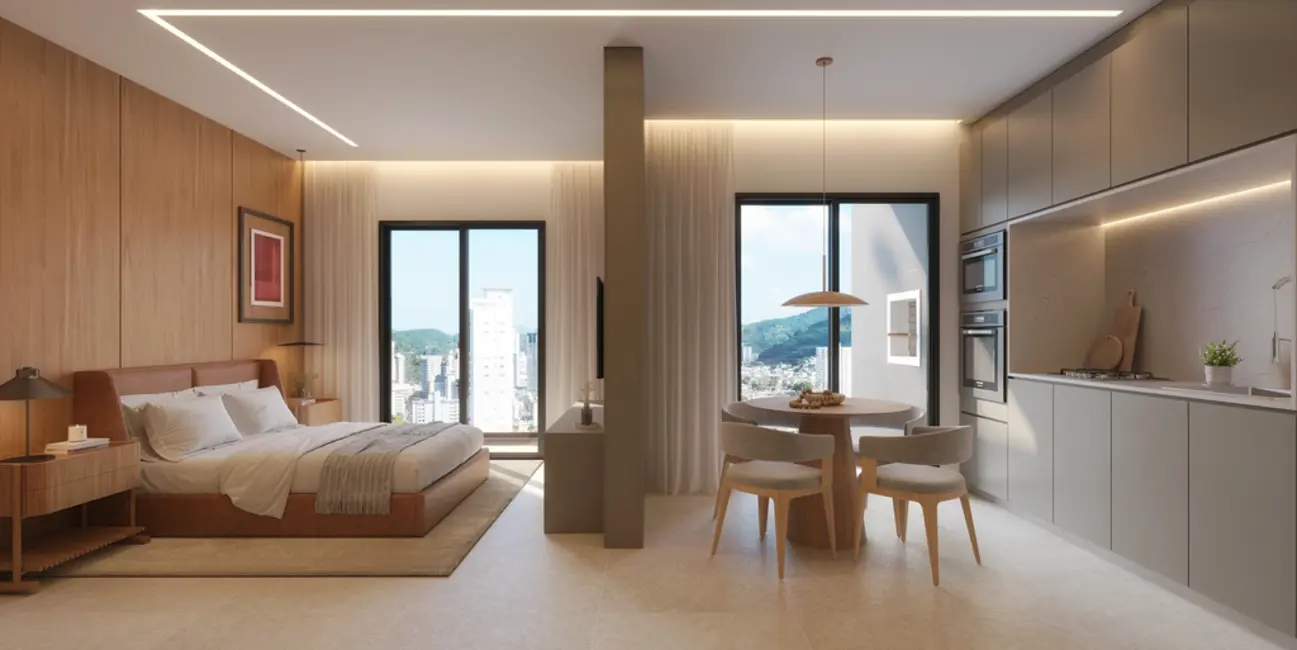 Apartamento com 1 quarto à venda, 41m2 em Fazenda, Itajai - SC - imagem 9 Foto 9 de Apartamento com 1 quarto à venda, 41m2 em Fazenda, Itajai - SC